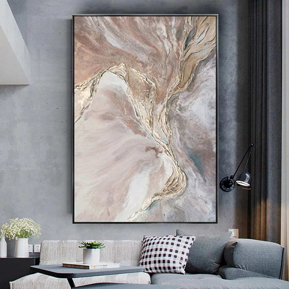 Famous Modern Mural Wall Decorative Art Large Handpainted Abstract Oil Paintings On Canvas For Living Room Home Decor Painting