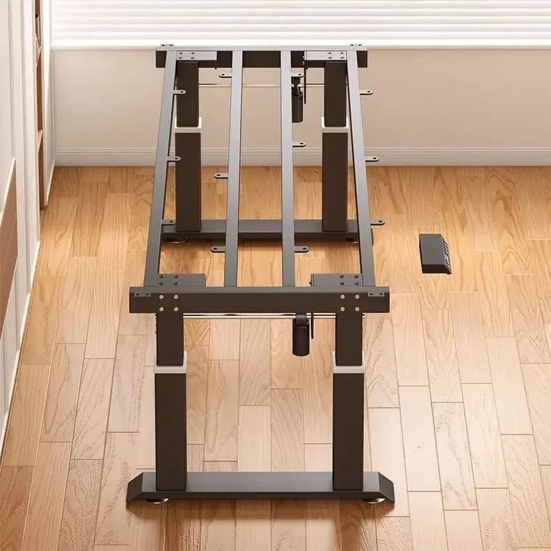 Electric intelligent lifting table legs double motor four columns household desk frame computer desk desk bracket accessories