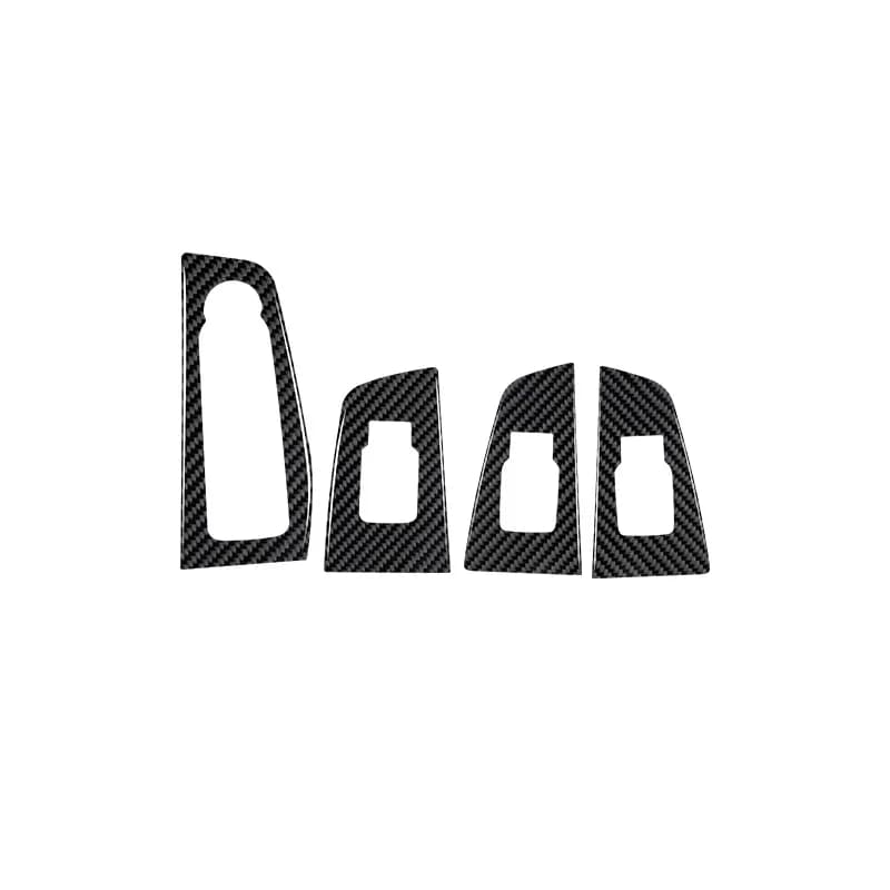 For 20-23 BMW 2 Series GT Carbon Fiber Window Control Panel Decorative Stickers Interior Modification Stickers