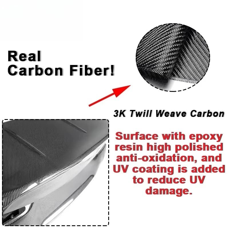 High Quality Dry Carbon Fiber C Style Trunk Cover M3 G80 M4 G82 G83 Retrofit Rear Trunk Cover Trim 2021+