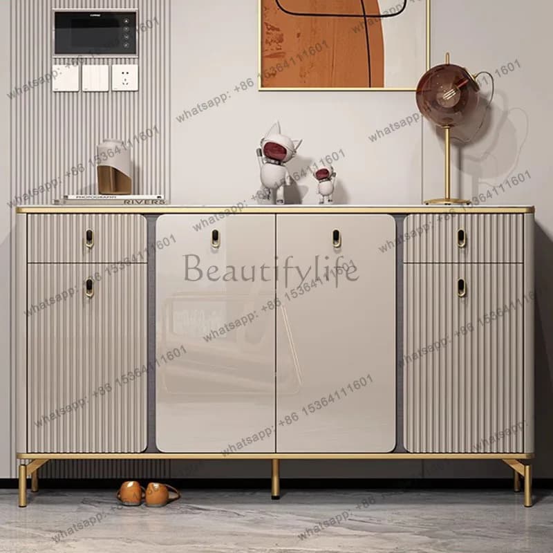 Luxury Slippers Shoe Cabinet Organizer Mobile Storage Living Room Display Designer Shoe Shelf Nordic Muebles Entrance Furniture