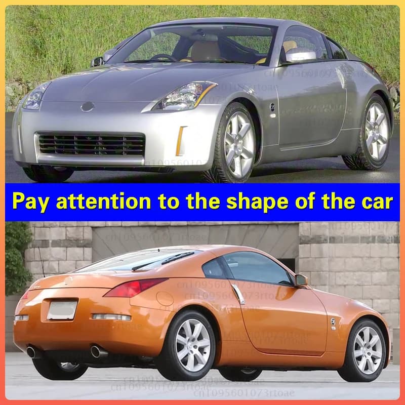For Nissan 350Z 2003-2008 2004 2005 2006 2007 Fender Mudguard Mud Flaps Guard Splash Flap Mudguards Car Accessories