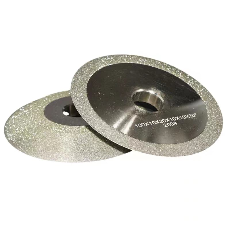 SDC Grinding Wheel Diamond Single Bevel 100D 30/45/60 degrees Grinding Alloy/Ceramics/Steel/CBN Milling Cutter