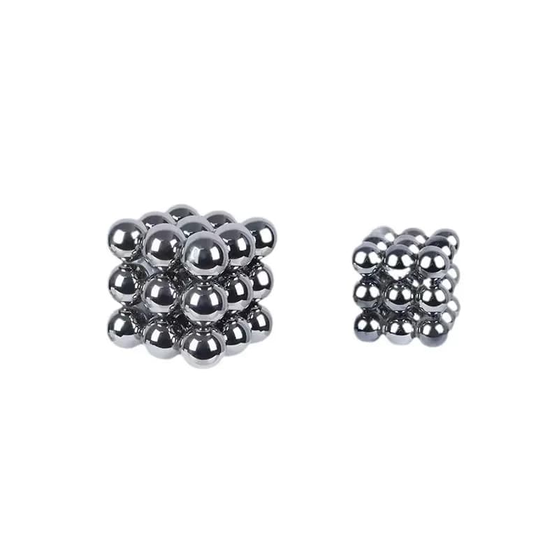 Modern light luxury creative geometry, crystal Rubik's cube crystal ornament, model room club decoration ornament
