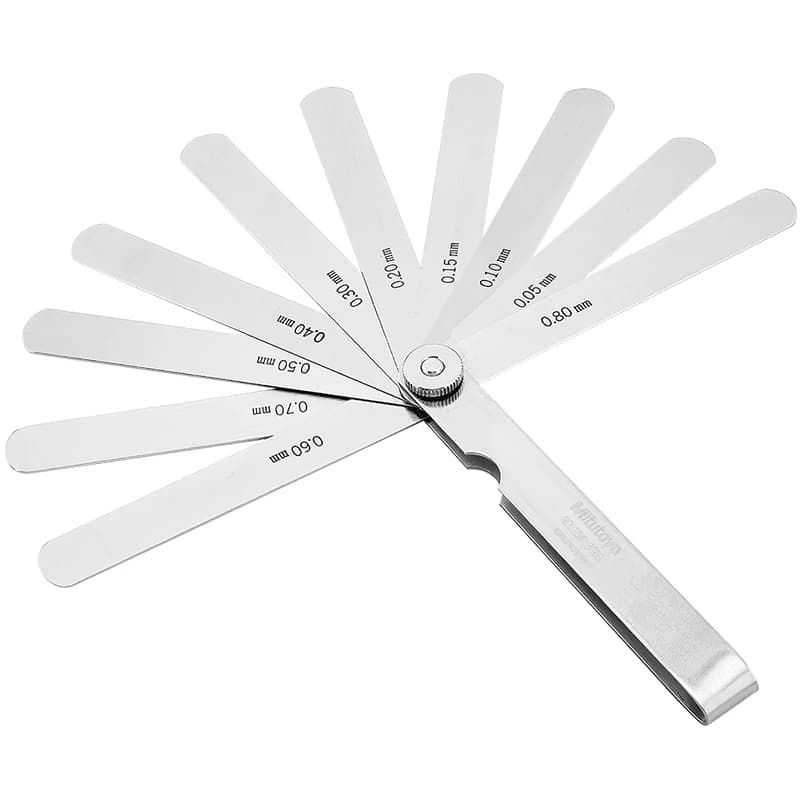 High Precision Stainless Steel Gauge Special Gap Thickness Gauge Measurement Single Plug 0.02-1 Valve Set Plug