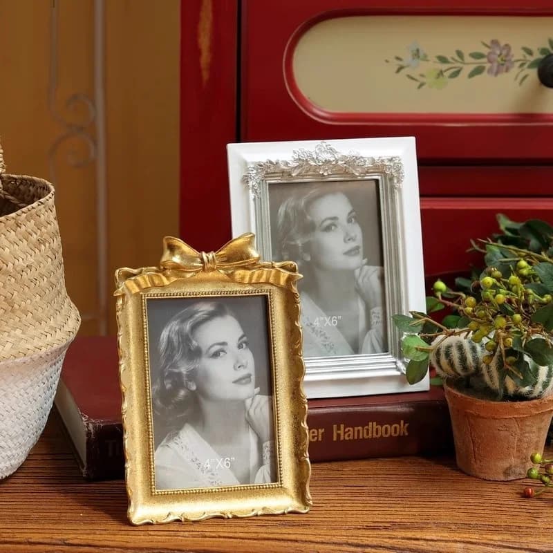 American Rustic Style Luxury Resin Photo Picture Frame