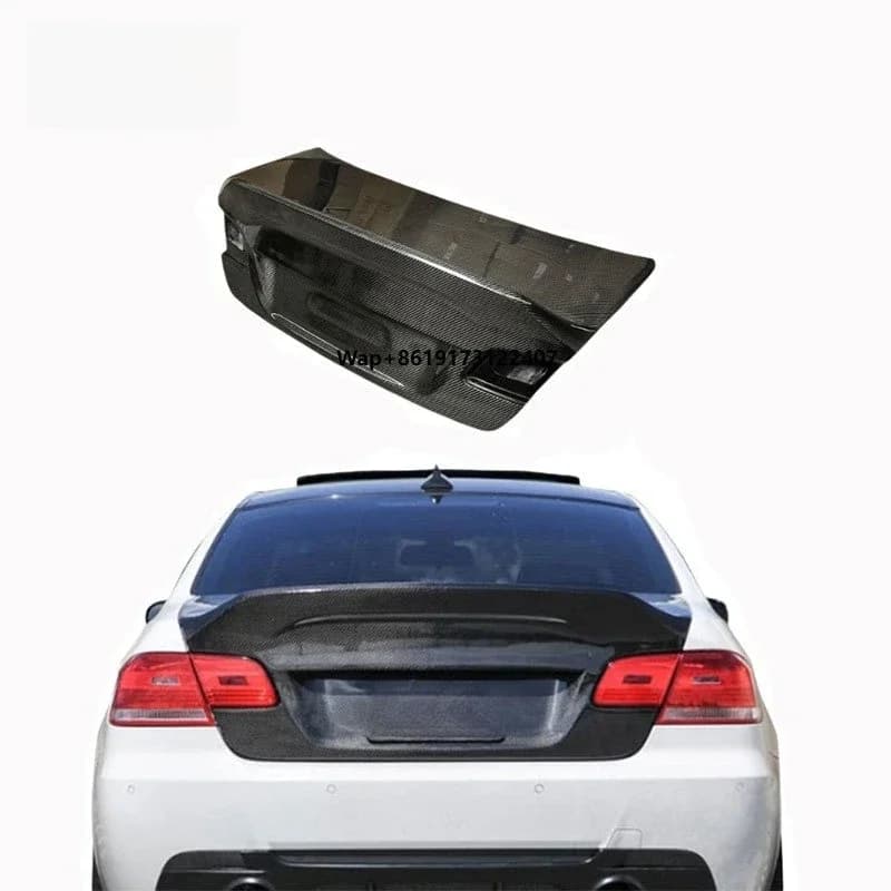 Carbon Fiber Rear Trunk for  E92 2006-2009 Stylish Car Tent Carbon Fiber Rear Trunk Accessory