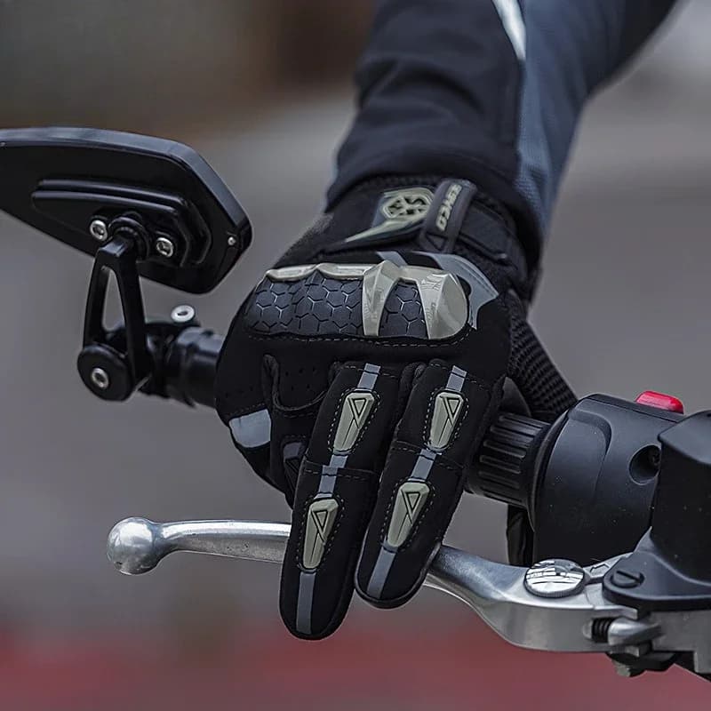 Motorcycle riding gloves, locomotive anti-drop protection, waterproof knight equipment gloves for men and women in summer