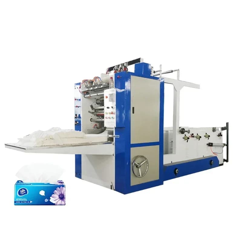 Hot sale Small Business Paper Tissue Paper Making Machine Production Line with Edge Embossing and Cutting