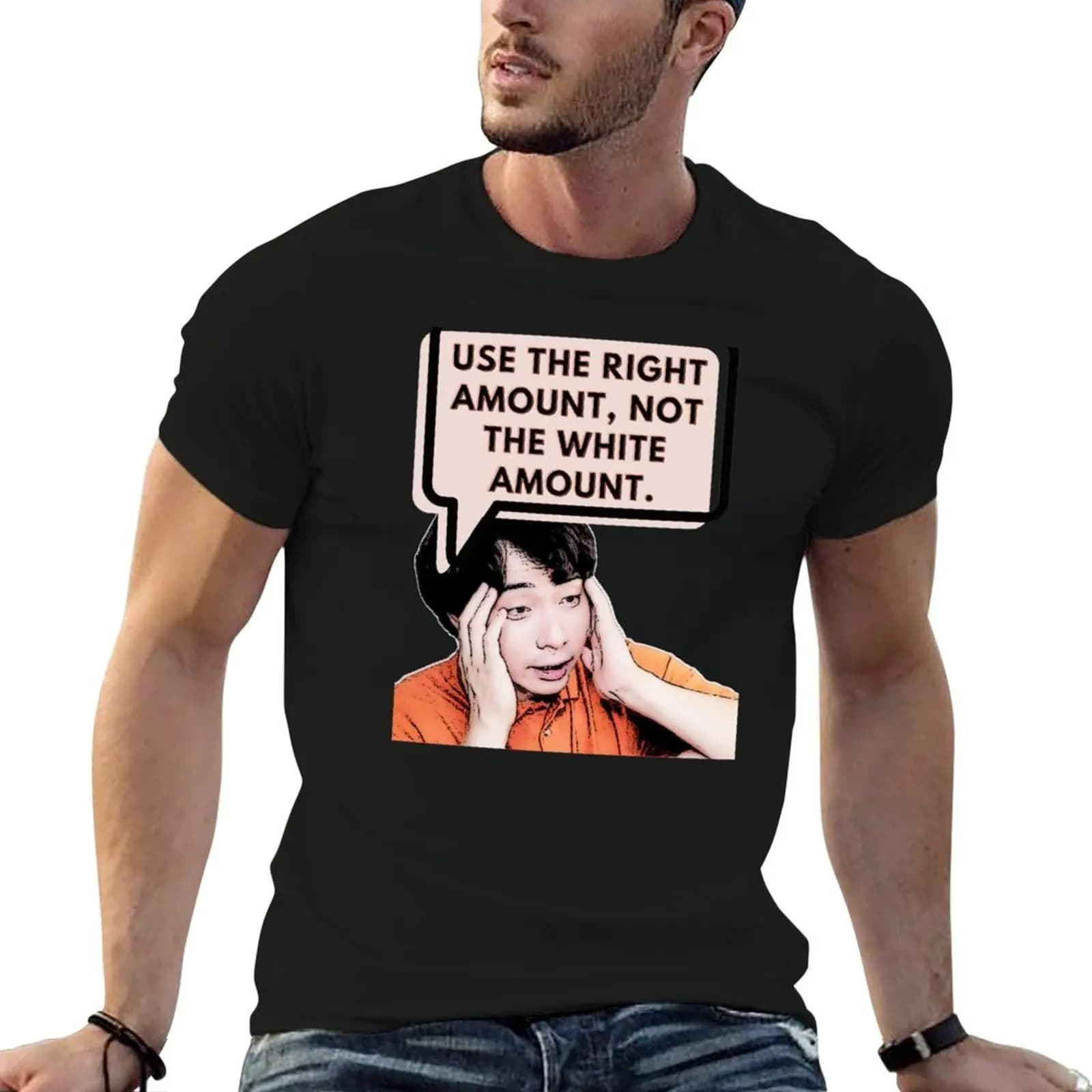 Use the right amount, not the white amount. - Uncle Roger - Nigel Ng T-Shirt plain graphic shirts shirts men graphic