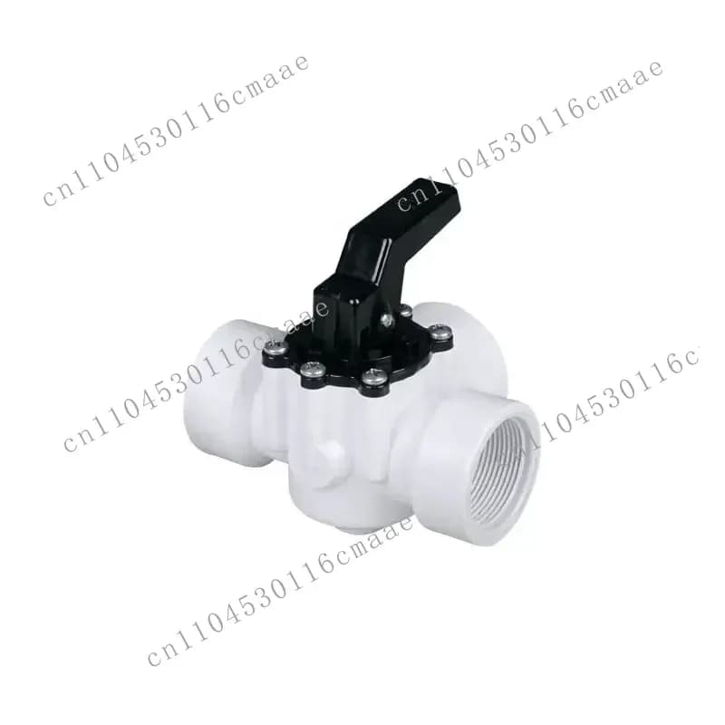 Swimming Pool Diverter Valve 3-way 1.5" 3-way Diverter Pool Valve 1 1/2" Internal Thread Combination Hose Adapter