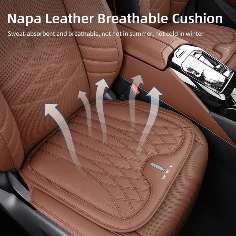 Leather Car Breathable Cushion Seat Cushion Interior Accessories For Wey GREAT WALL HAVAL H6 H9 M6 F7 F7X POER