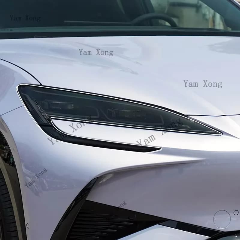 For BYD Sealion 07 EV 2024 2025 Car Headlight Protective Film Headlamp Cover Restoration Transparent Black TPU Car Light Sticker