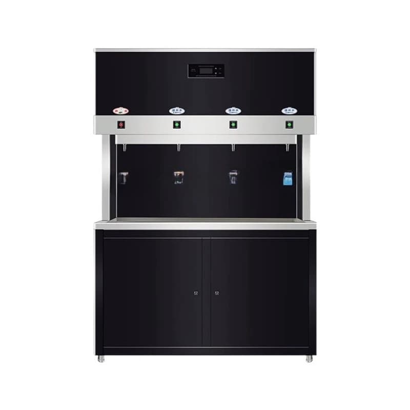 Campus direct drinking water machine, stainless steel automatic commercial water boiler vertical warm filtration school direct