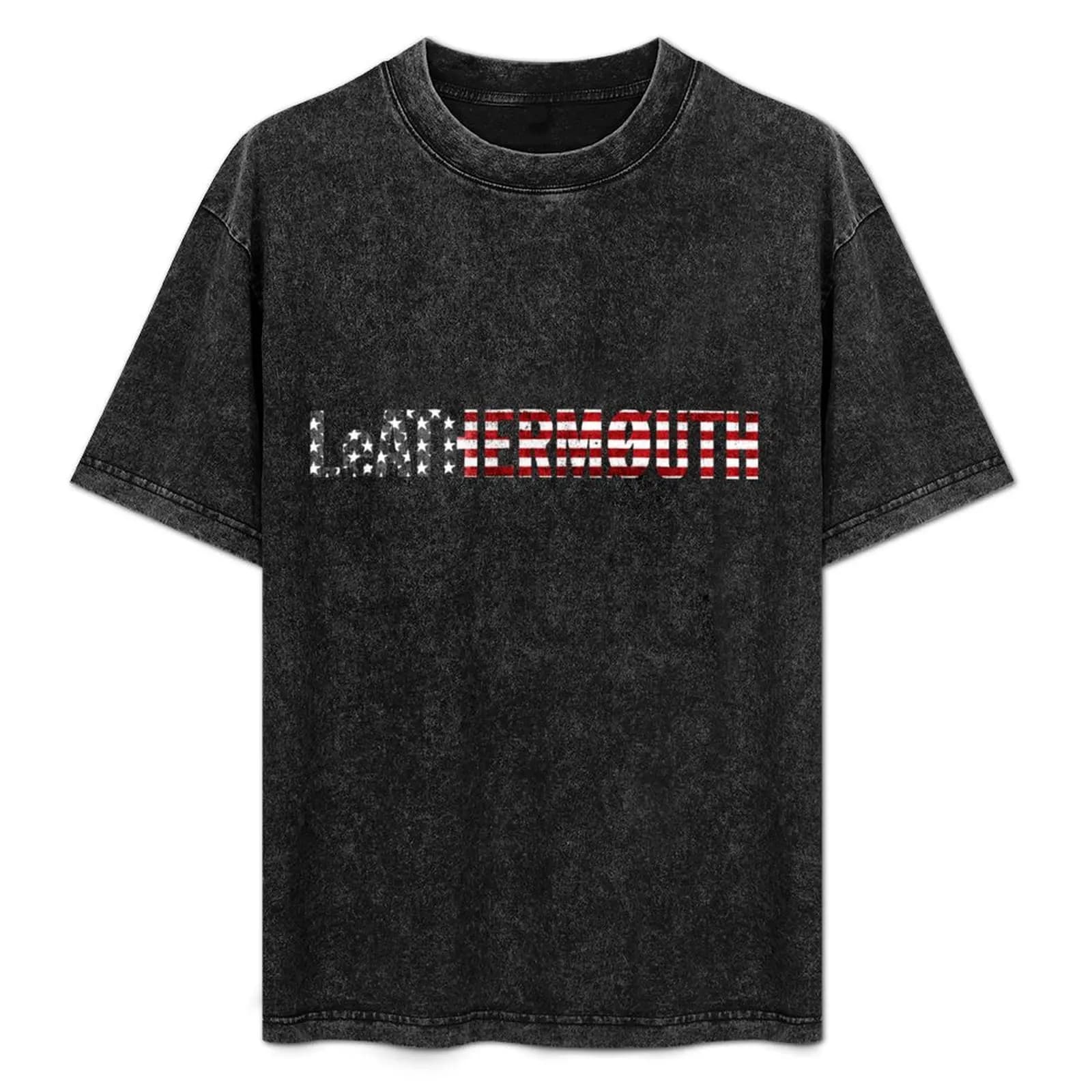 Leathermouth T-Shirt funny shirt cotton anime hippie clothes tshirts for men