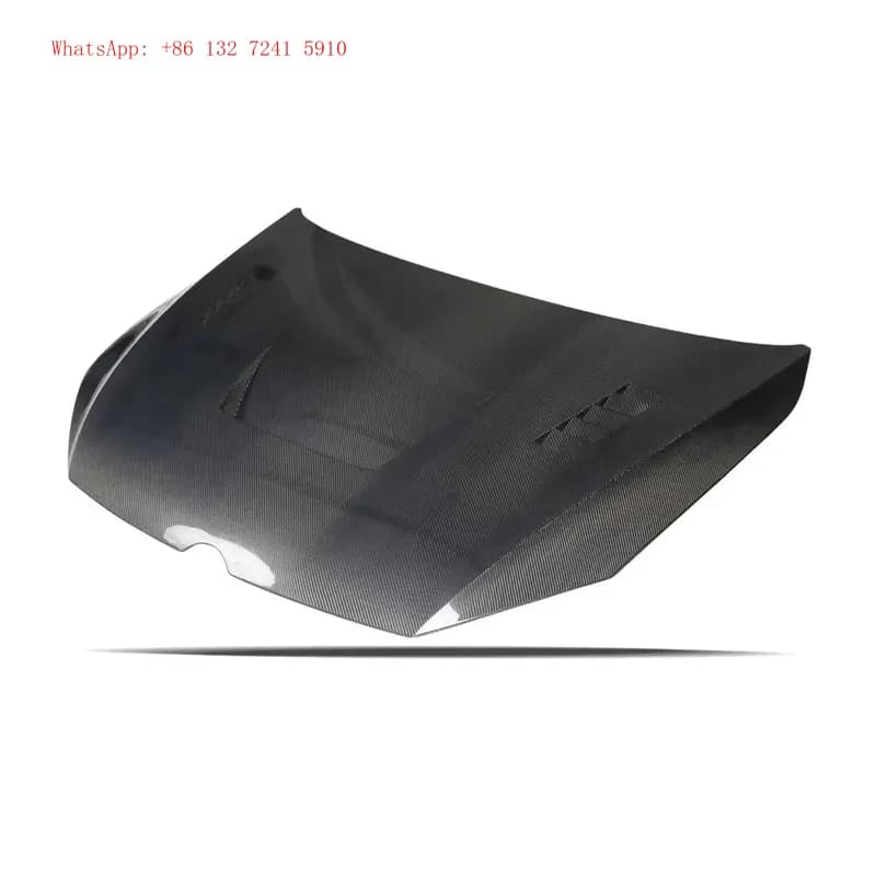 Custom Sport Carbon Fiber Front Engine Hood Bonnet Vent, Modified Accessories, Fit For  Mk7