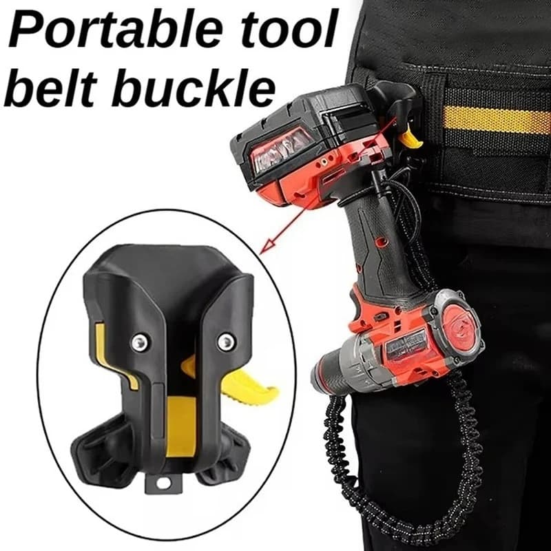 Portable Power Tools Quick Hanging Hooks Electrician Waist Tool Storage Electric Drills Organizer Hook Anti-fall Accessories