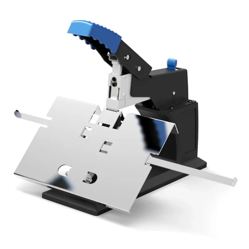 Heavy Duty Stapler with 3000 Staple Desktop Stapler Flat&Saddle   Adjustable Book   for Binding Report Document Note