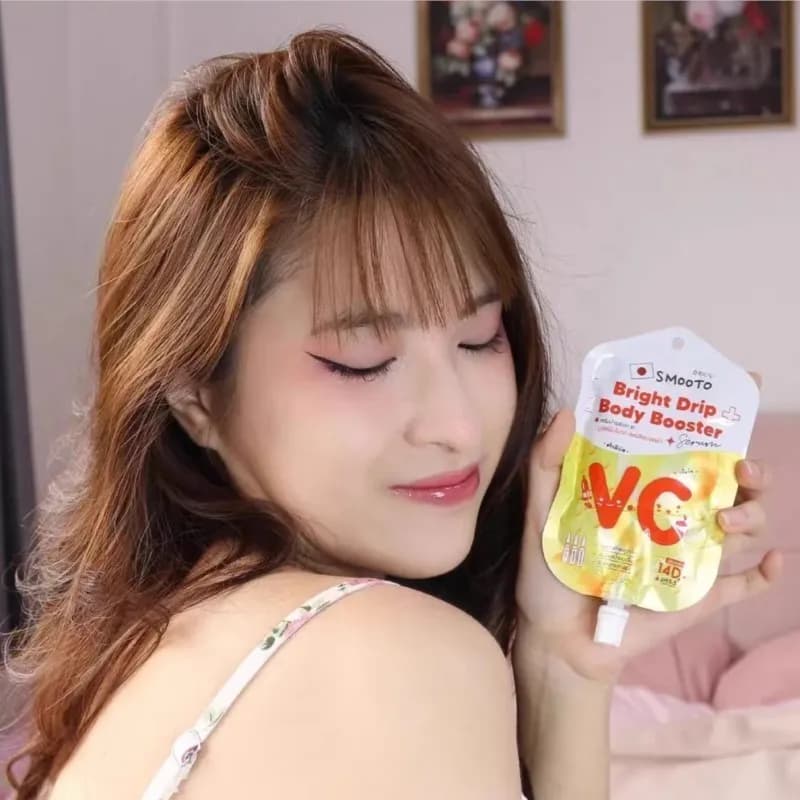 Thai Smooto Drip Body Booster trái cây làm ẩm da cải thiện làn da khô khô làm mới không dính 50g