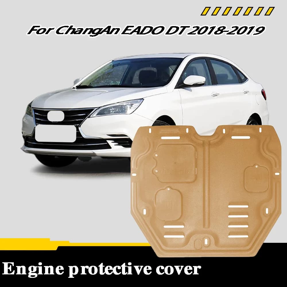Car Accessories Under Engine Guard Mudguard Board Splash Shield Mud Fender Plate Panel For ChangAn EADO DT 2018-2019 1.6L