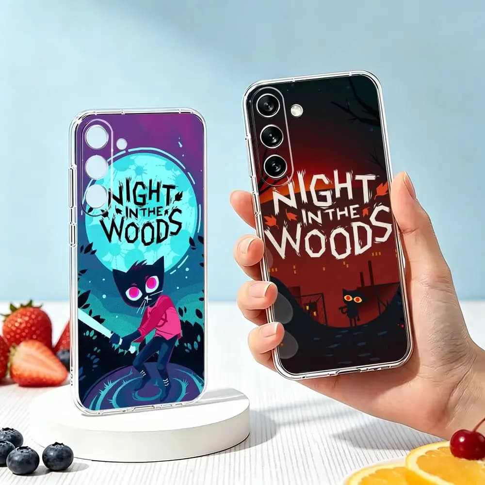 Night in the Woods-S Game  Phone Case Transparent Silicone Soft For SamsungA10,12,20,21S,30,31,40,50,51,52,70,71 Gift