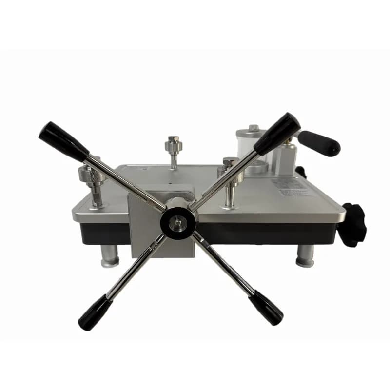 Customized Hydraulic Water Pressure Calibration Test Pump Bench High Pressure Gauge Comparator Calibrator 1000bar 1/2BSPP OEM