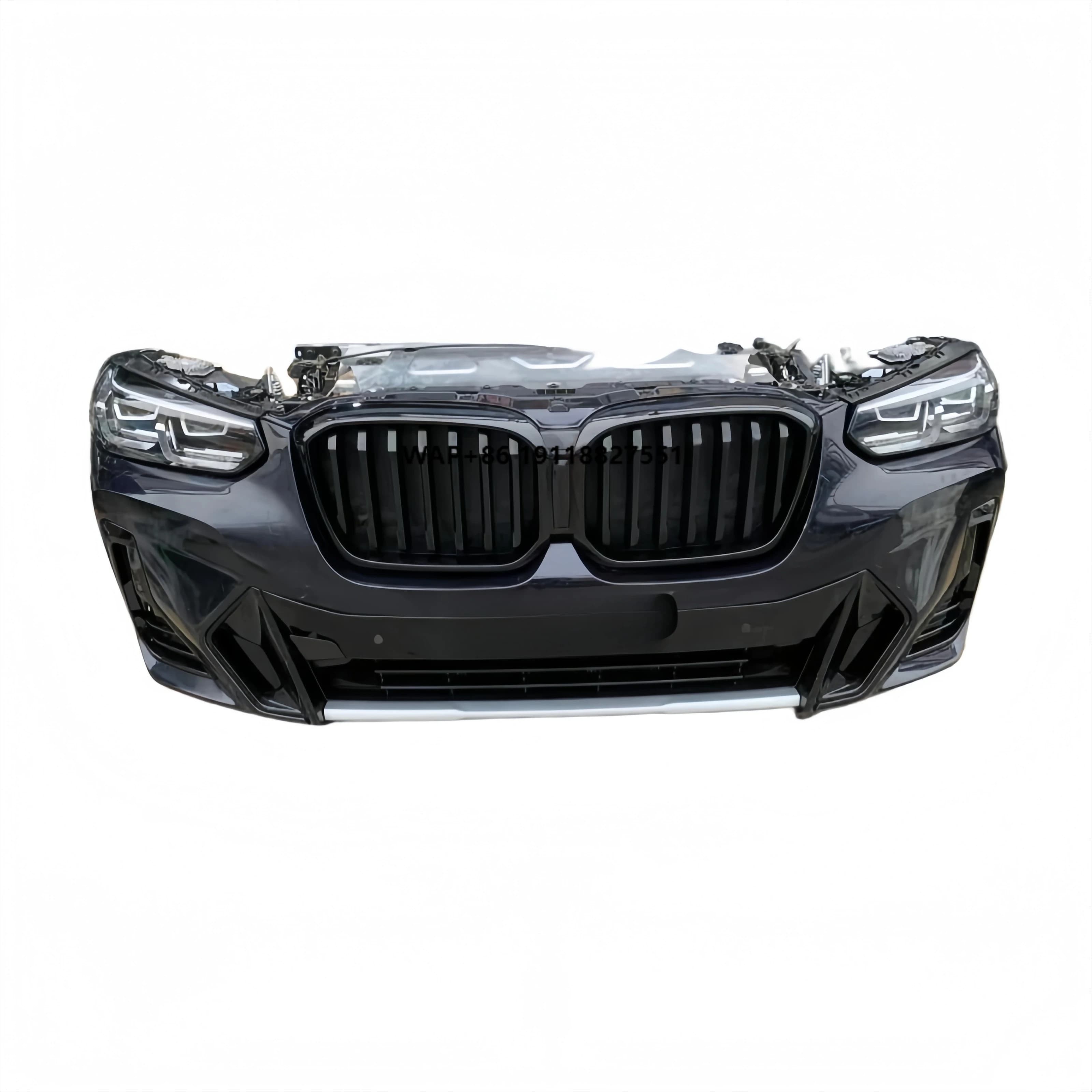 For  X3 G01 G08 F25 F97 Front Bumper with Radiator Condenser Electronic Fan and Front Grille