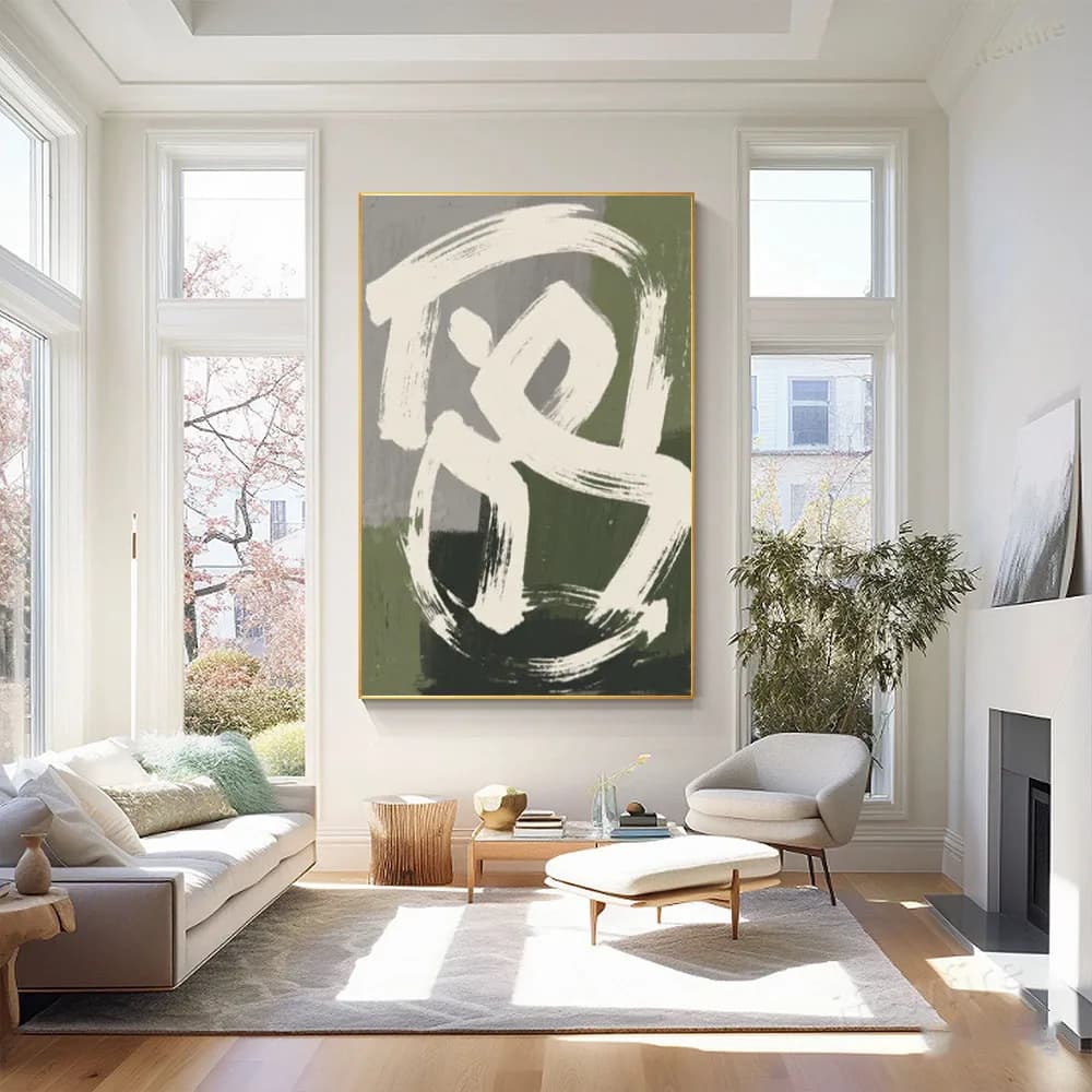 100% Hand-painted abstract Oil Painting on Canvas Poster Modern home Wall Art Image Decor Living Room enhance aesthetic picture
