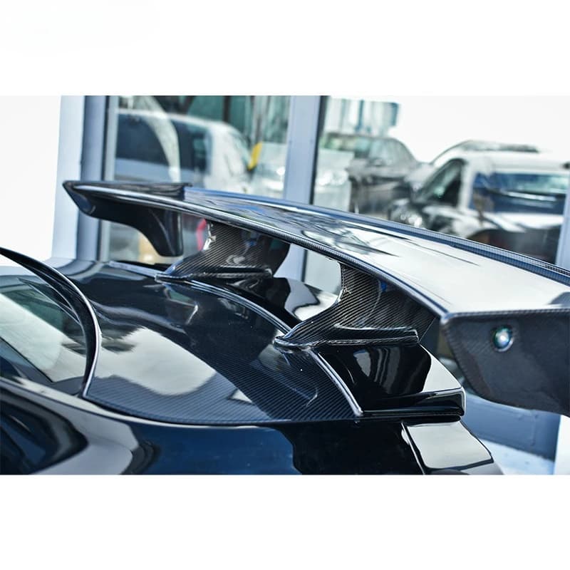 Top Secret Style Half Carbon Fiber Car Rear Spoiler Wing for GTR R35 2008-2019