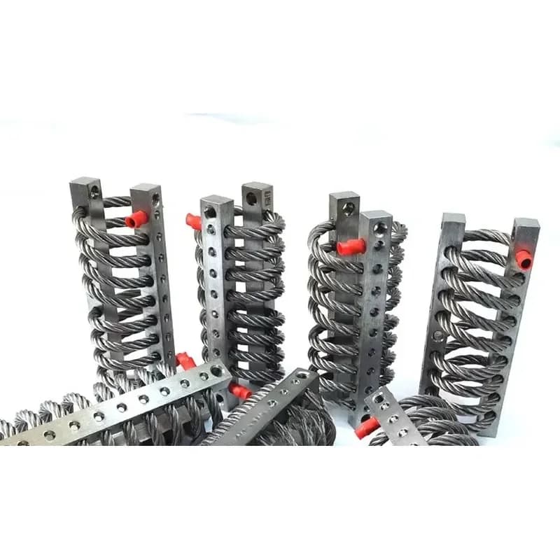 High Quality Stainless Steel Nonlinear Damping Design Vibration Wire Rope Isolator Shock Absorber -75-175 Temperature