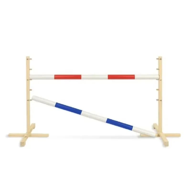 Durable and Safe 80cm Height Jump Agility Active Wooden Handmade Hobby Horse Jumping Obstacle