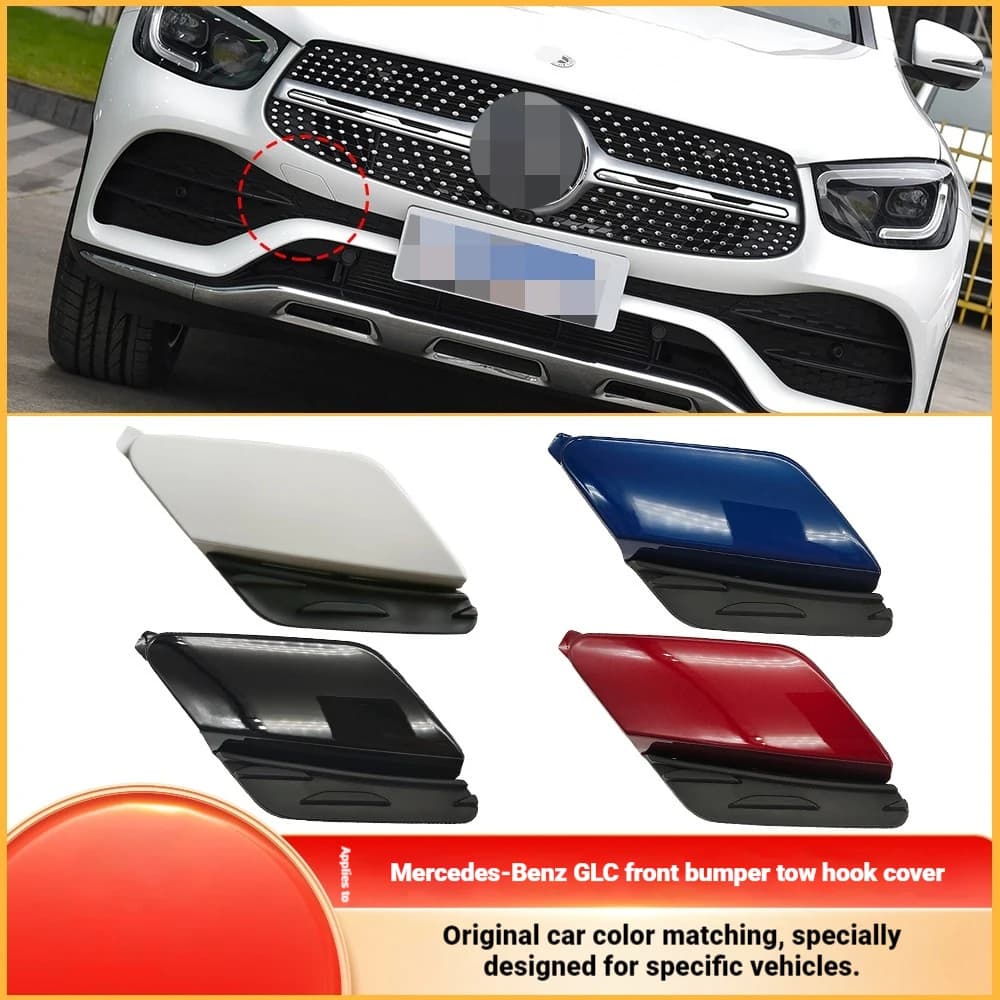 For 20-23 years Mercedes Benz GLC-Class Front Bumper Trailer Hook Cover Tow Hole Cover 2538856604