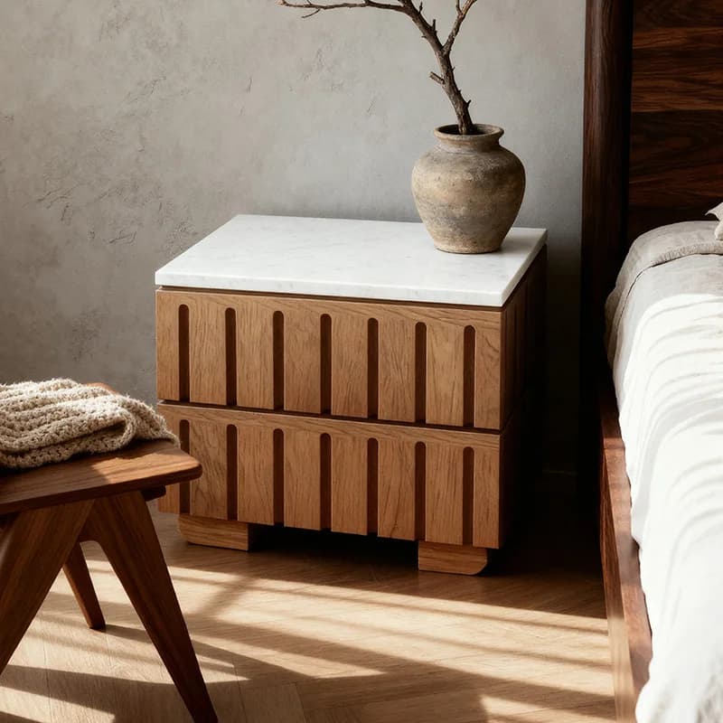 Luxury Modern Bedside Table Vintage Minimalist Italian Nordic Nightstands Designer Storage Table De Chevet Furniture For Home