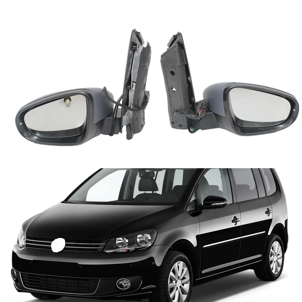Car Mirror For VW Touran MK2 Facelift 2011 2012 2013 2014 2015 Car-Styling Heated Electric Adjust Rear Mirror 6PIN