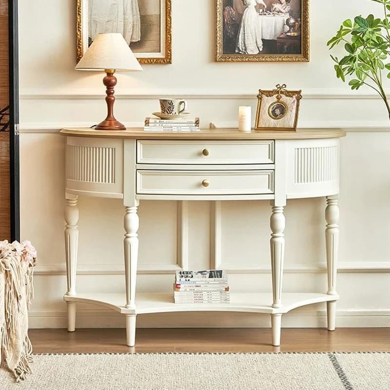 French Ornate Console Table Classic Practical Premium Trendy Console Table Elegant And Grand Bureau Furniture Living Room