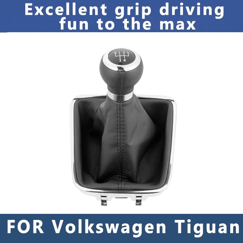 5/6 Speed Suitable for Volkswagen Tiguan Dust Cover Gear Shift Handball Set Gear Shift Head Automotive Accessories