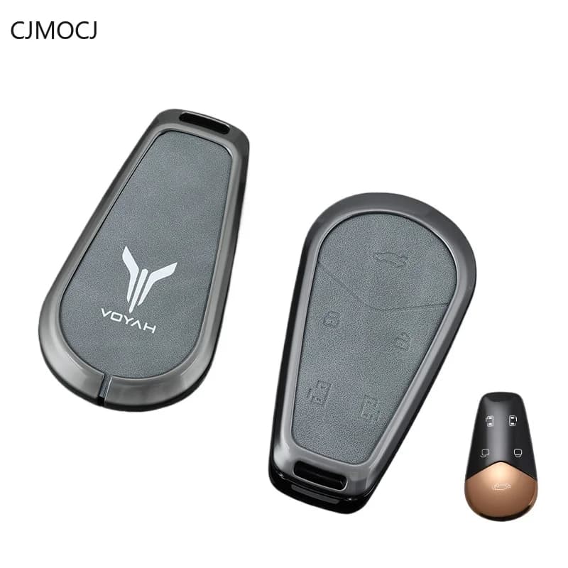 Premium Zinc Alloy Key Cover Case for Voyah Dreamer PHEV Ultra Long Range Excellence/Premium - Key Fob Shell Keychain