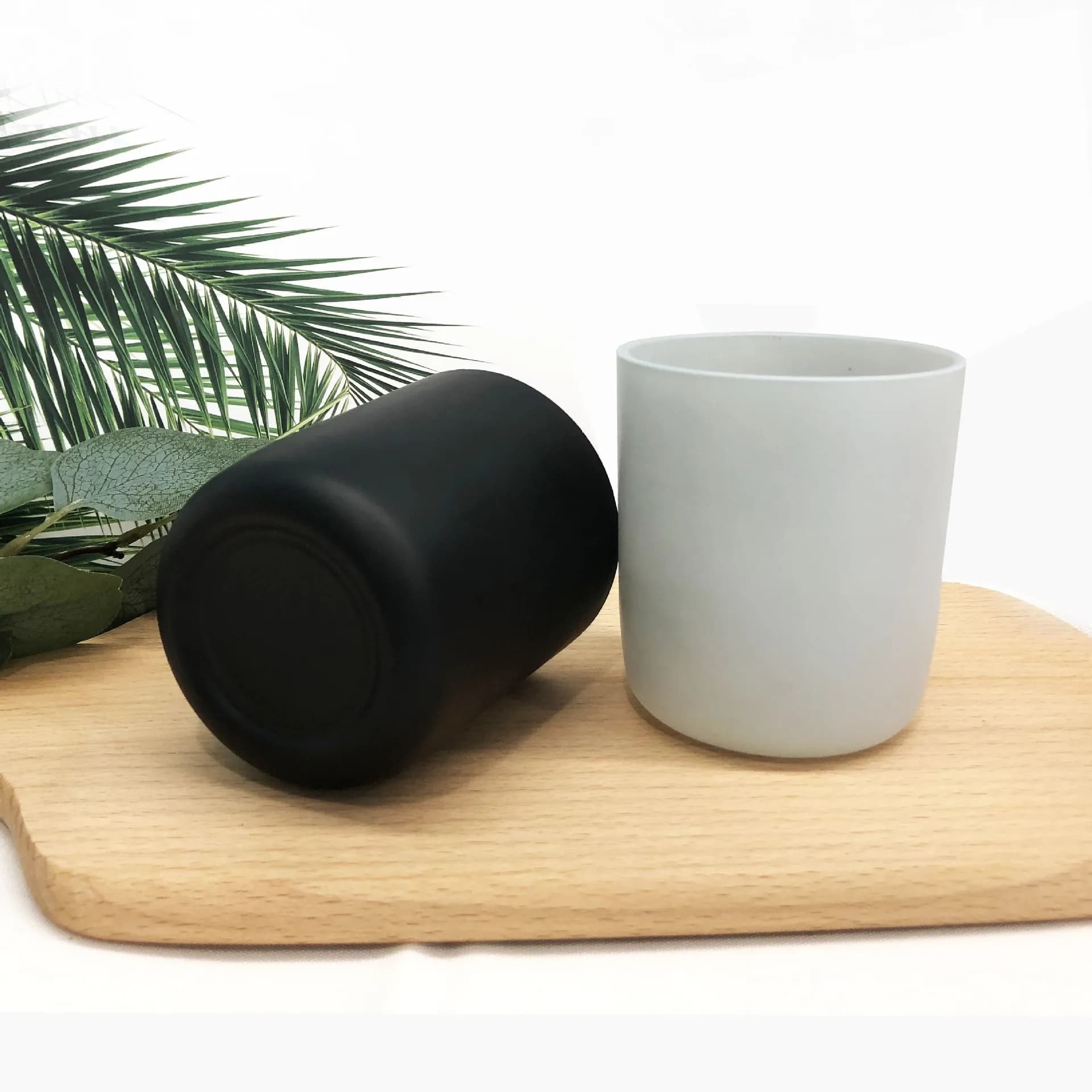 Circular Bottom Candle Cup Aromatherapy Candle Holder Glass Cup European DIY Candle Holder Wedding Decoration