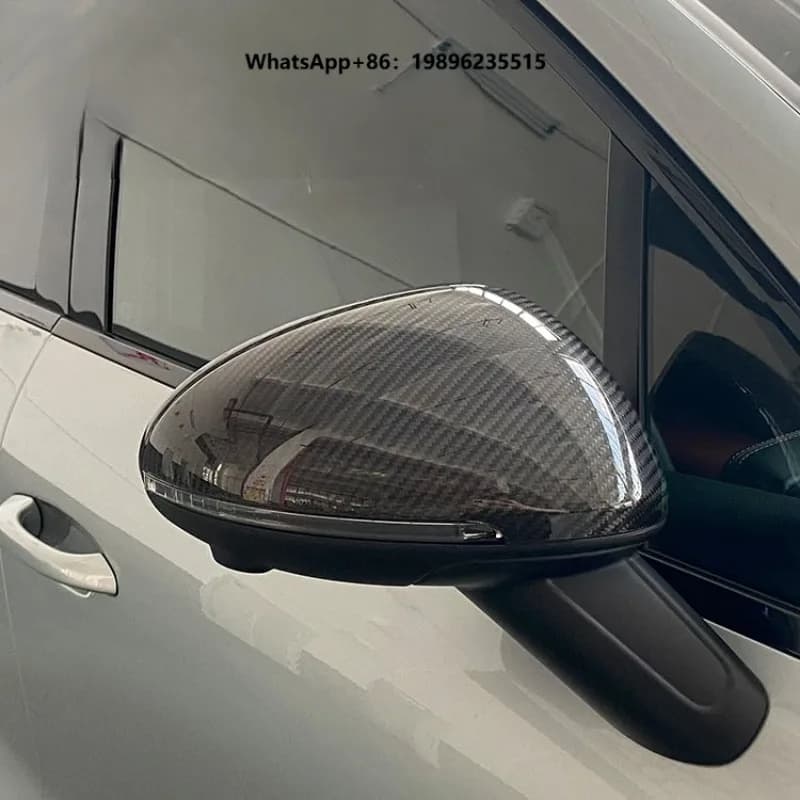 High Quality Dry carbon rearview mirror shell replace reverse mirror cover for replace styles