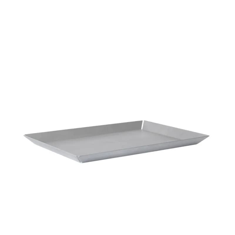 Modern simple metal stainless steel storage tray, model room living room porch decoration desktop storage