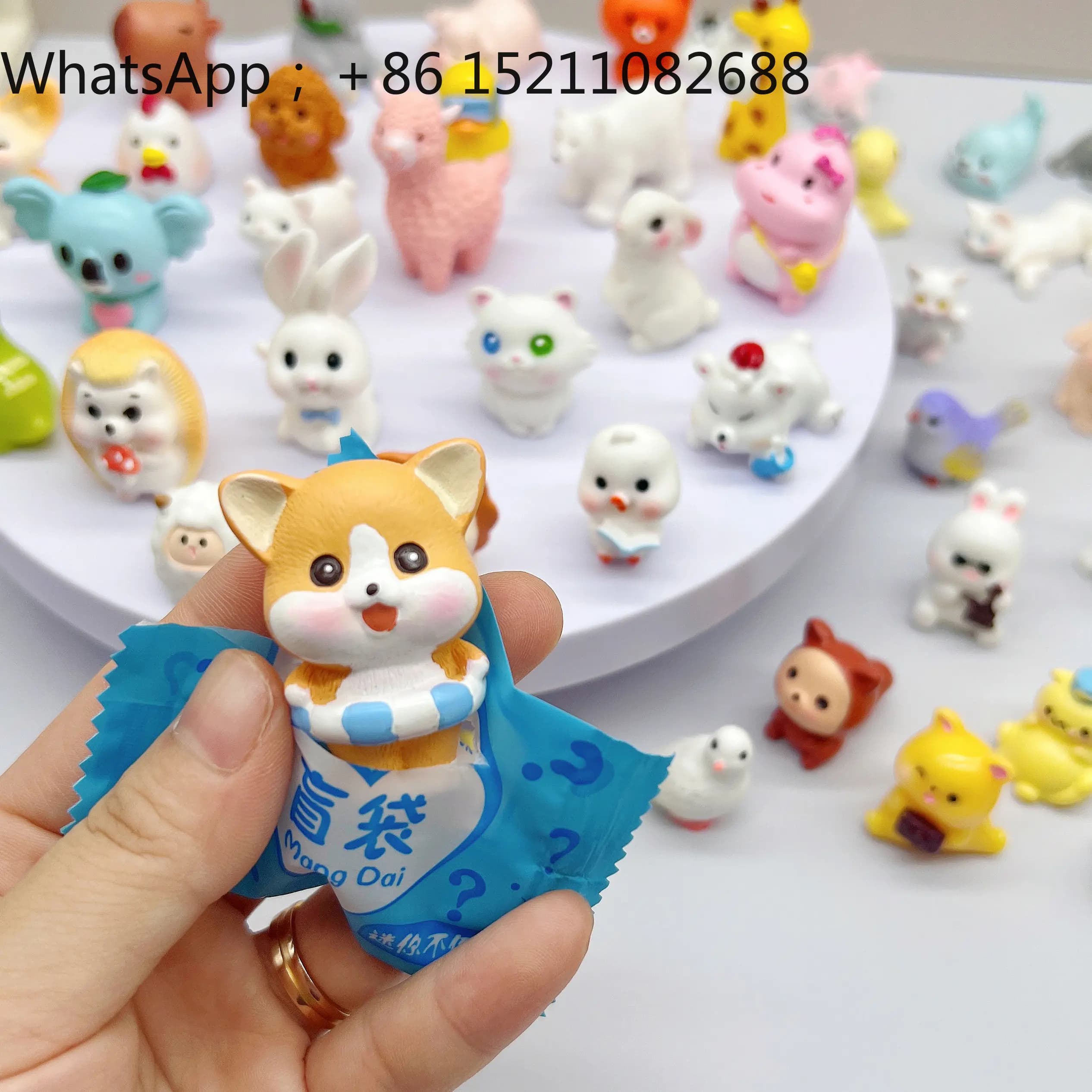 LLY blind bag mini animal doll cute cartoon model ornament toy kindergarten gift reward gift