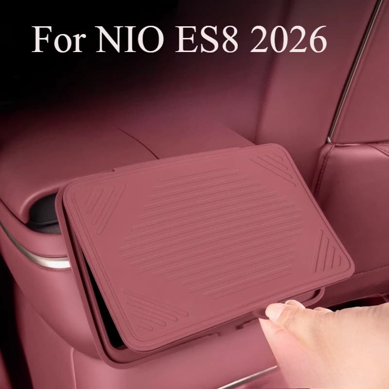 For NIO ES8 2026 Rear Seat Entertainment Screen Silicone Protector | Dual Anti-Scratch Covers for Backseat Touchscreen Displays