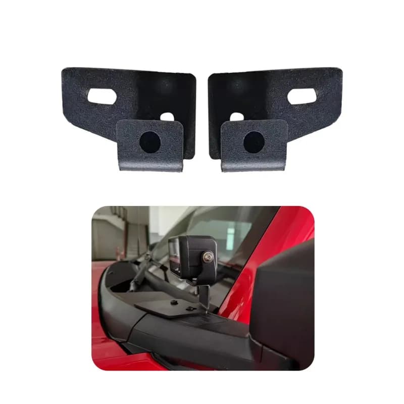 For Ford Bronco 2021+Steel A-Pillar Single-Layer/Double-Layer Light Bracket 4x4 Off-road Exterior Accessories Wholesale Price