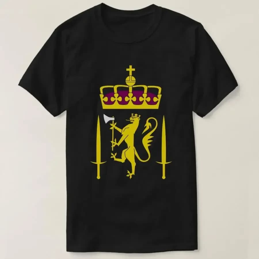 Norwegian Army Men T-Shirt Short Sleeve Casual 100% Cotton O-Neck Summer T Shirt