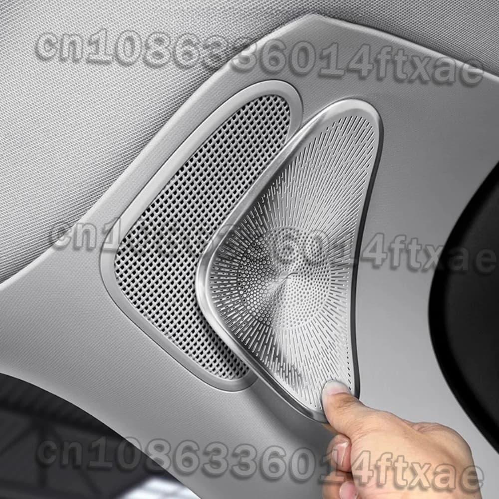 Suitable for Mercedes-Benz W167 GLE350 GLE450 Modified Trunk Horn Cover Interior Audio Protective Cover 2020-2026 Accessories