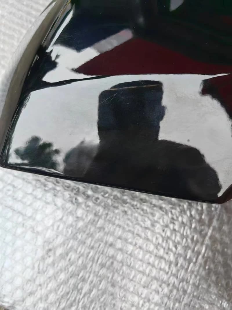 New Black for Right Exterior Wing Mirror Rearview with Glass 4T0857388