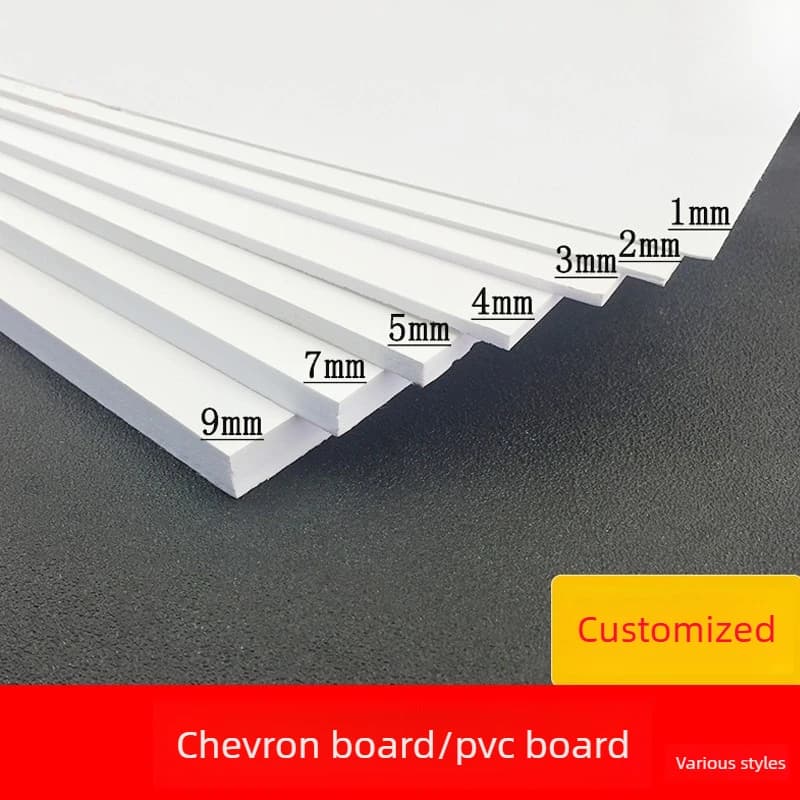 High Density PVC Foam Board Cuttable For Building Sand Table Architectural Model DIY Craft Making 3‑10mm