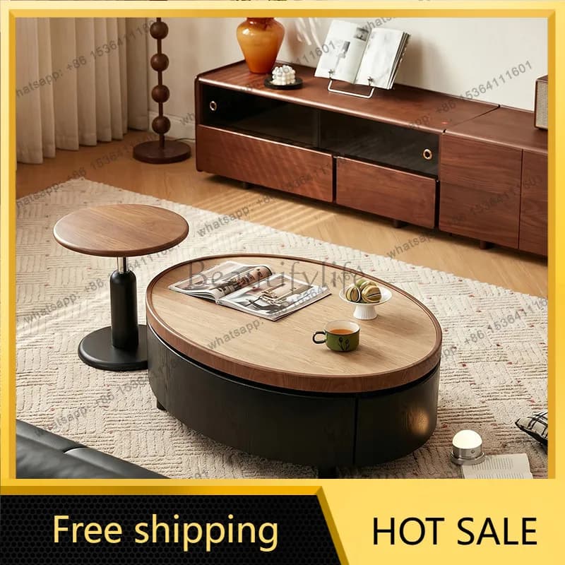 PG medieval style coffee table new high-end tea table small apartment light luxury high-end artistic sense home tea table