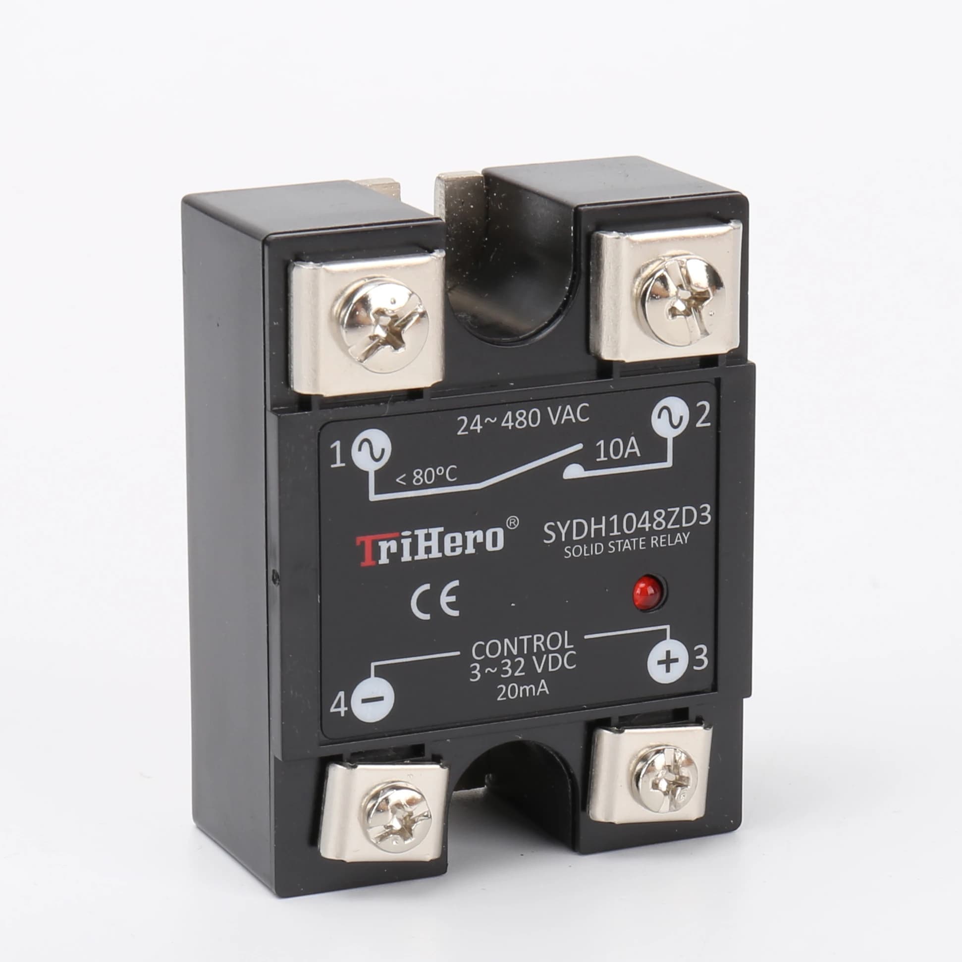 5pcs SYDH DA Input 3-32VDC to Output 24-480VAC SSR 10A 15A 25A 40A 60A 80A 100A 120A Single Phase Solid State Relay