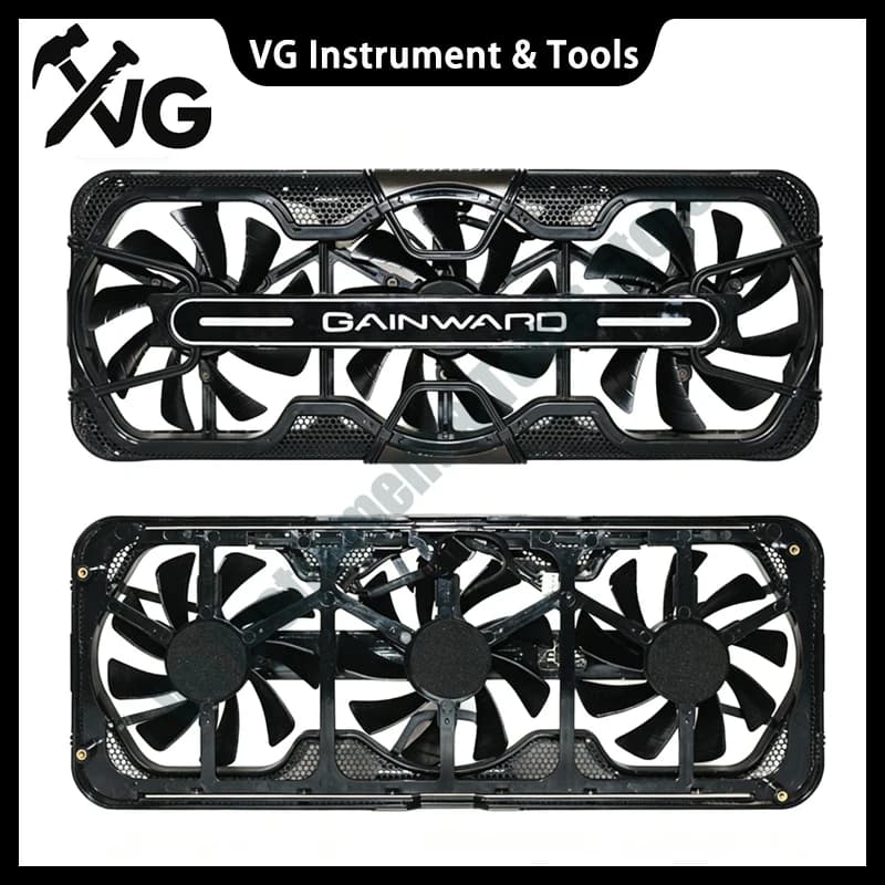 Complete Graphics Card Cooling Fan Assembly with Shroud for GAINWARD RTX3070 PHANTOM Series Graphics Cards
